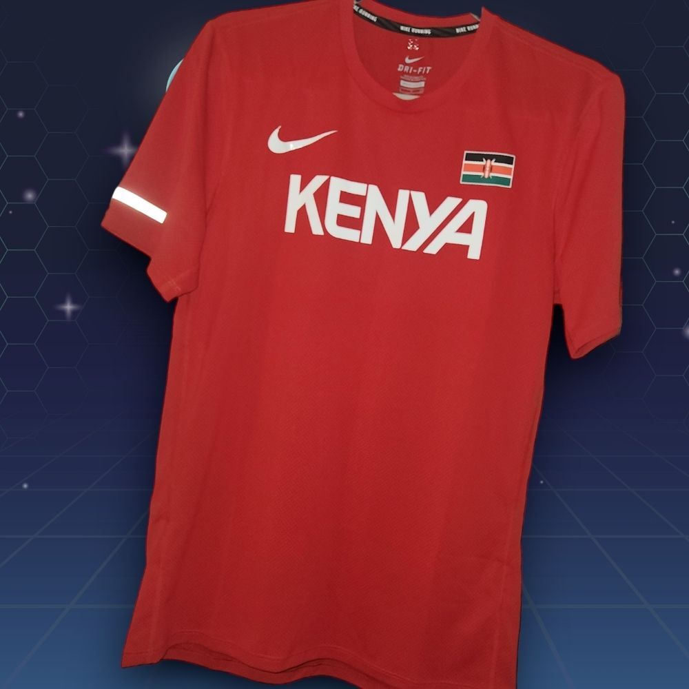 NIKE PRO ELITE KENYA TRACK AND FIELD DRI-FIT RED 800483-611 RUNNING SIZE S NWOT
